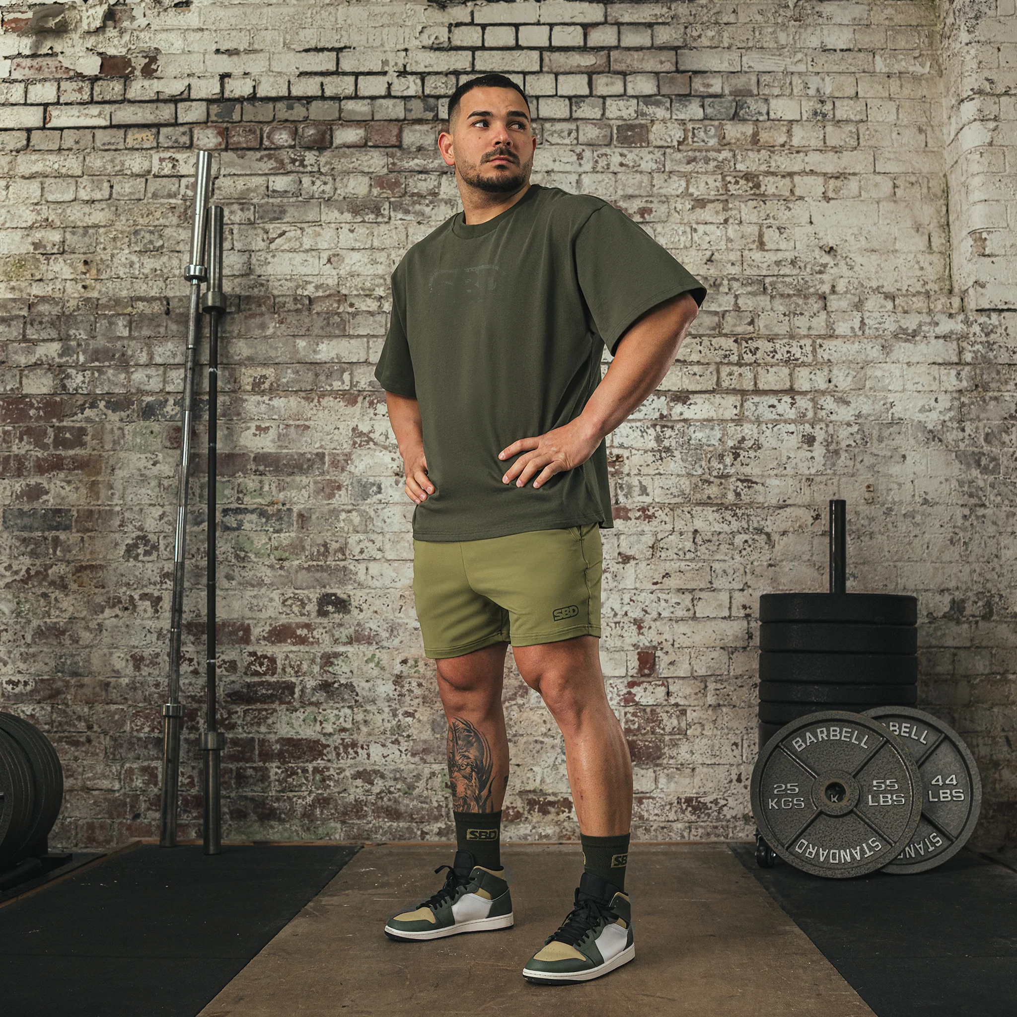SBD Oversized T-Shirt Khaki (Limitierte Resolve Edition) - Image 3